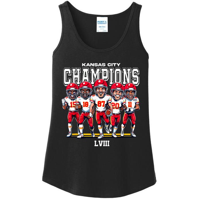 Kansas City Football Ladies Essential Tank