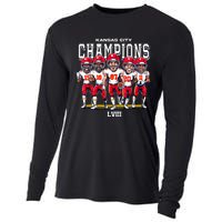 Kansas City Football Cooling Performance Long Sleeve Crew