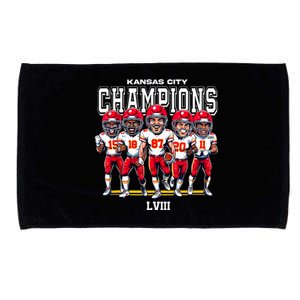 Kansas City Football Microfiber Hand Towel