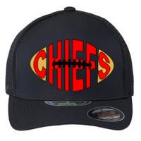 Kansas City Football Logo Fan KC Flexfit Unipanel Trucker Cap