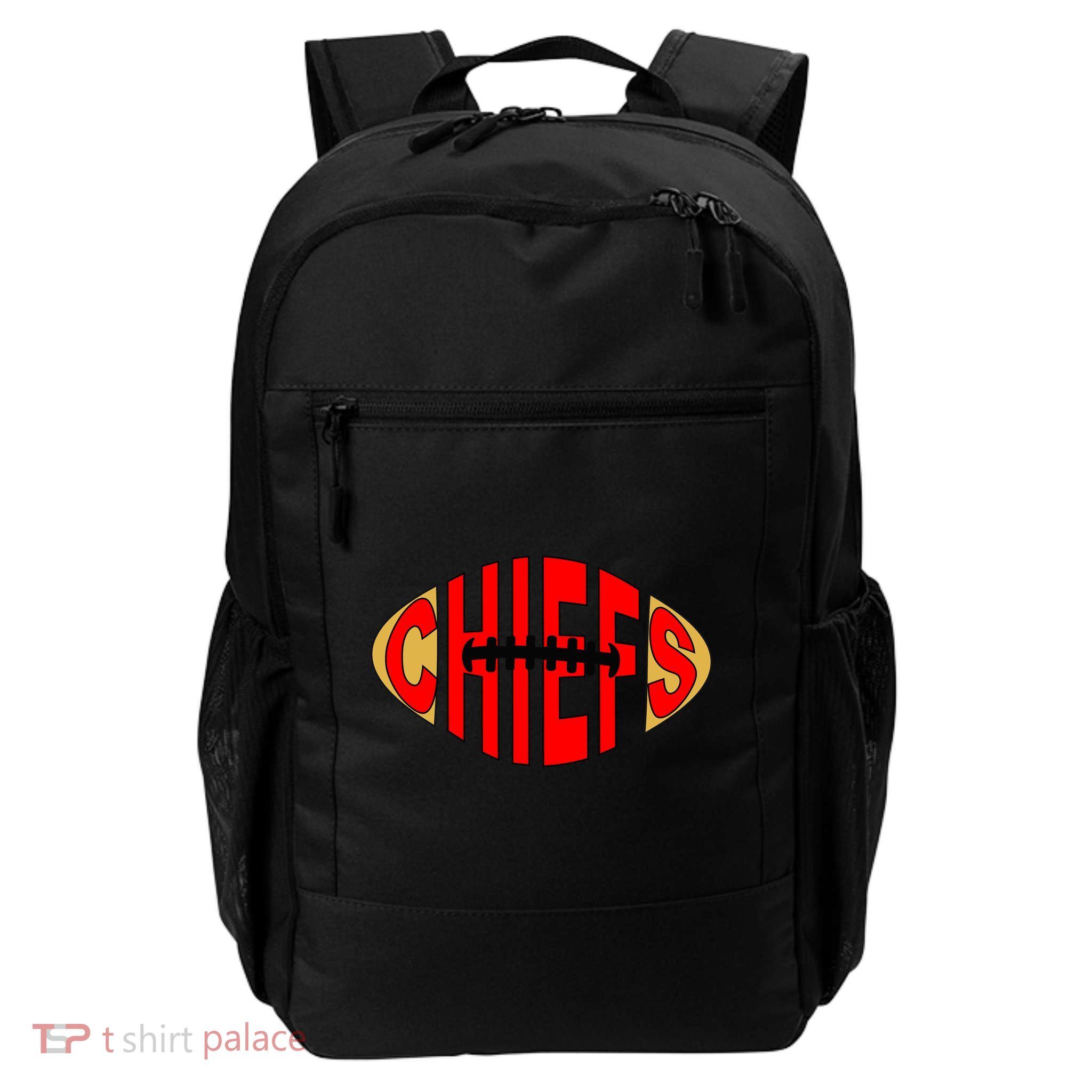 Kansas City Football Logo Fan KC Daily Commute Backpack