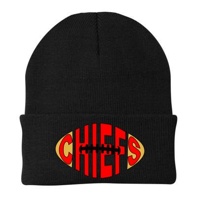 Kansas City Football Logo Fan KC Beanie