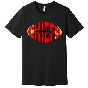 Kansas City Football Logo Fan KC Premium T-Shirt