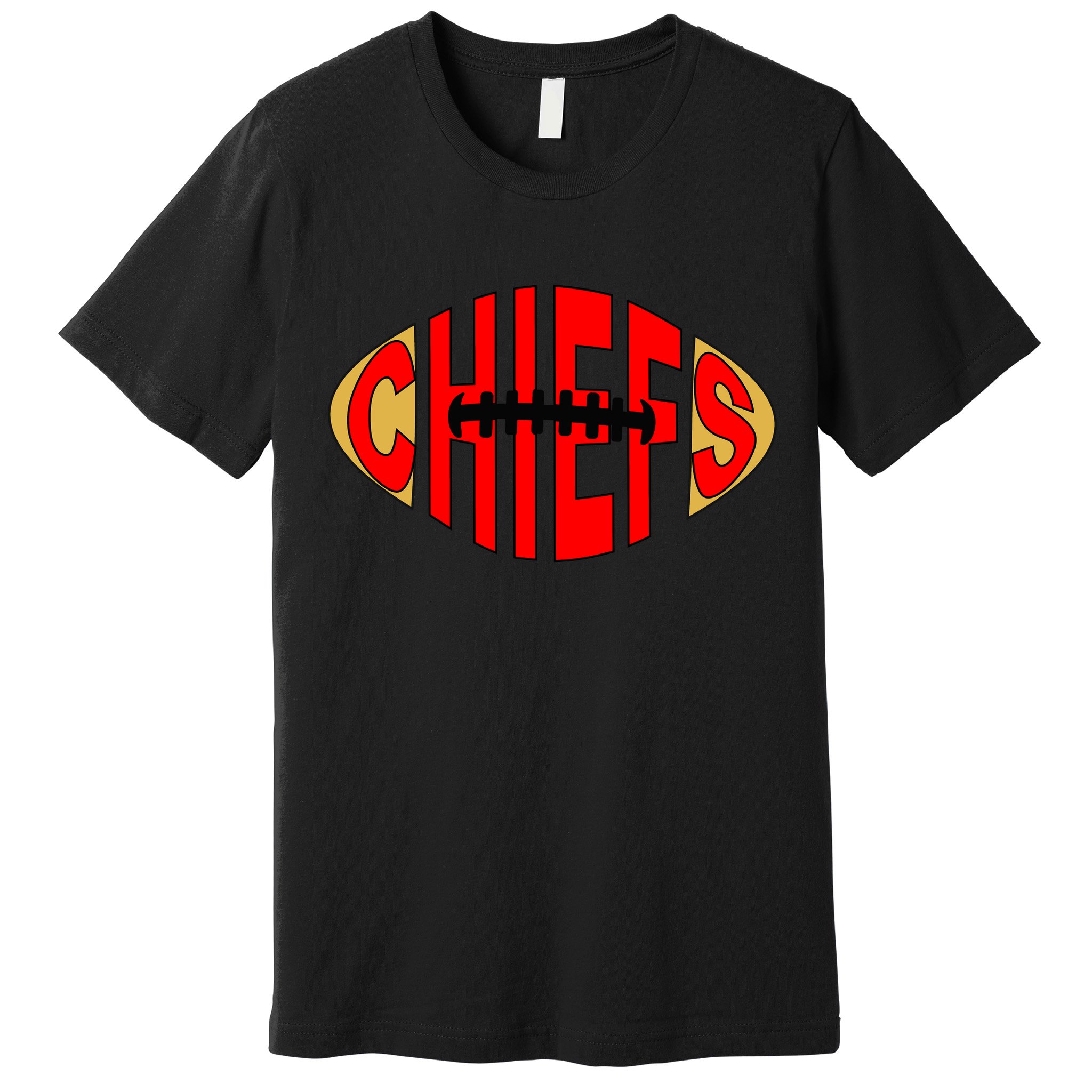 Kansas City Football Logo Fan KC Premium T-Shirt