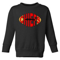 Kansas City Football Logo Fan KC Toddler Sweatshirt