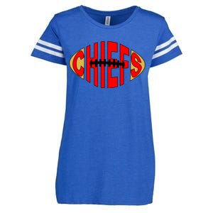 Kansas City Football Logo Fan KC Enza Ladies Jersey Football T-Shirt