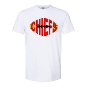 Kansas City Football Logo Fan KC Softstyle CVC T-Shirt