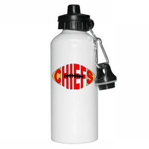 Kansas City Football Logo Fan KC Aluminum Water Bottle