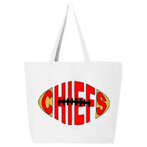 Kansas City Football Logo Fan KC 25L Jumbo Tote