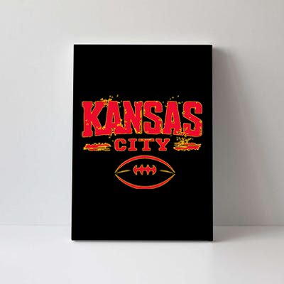 Kansas City Football Canvas