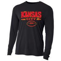 Kansas City Football Cooling Performance Long Sleeve Crew