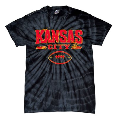 Kansas City Football Tie-Dye T-Shirt