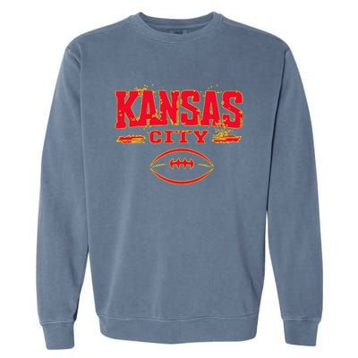 Kansas City Football Garment-Dyed Sweatshirt