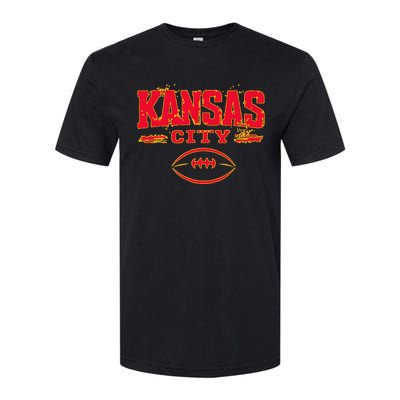 Kansas City Football Softstyle CVC T-Shirt