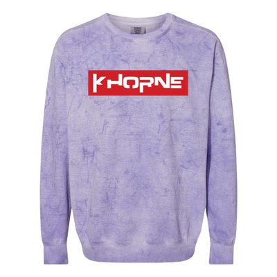 Khorne Chaos God Domination Colorblast Crewneck Sweatshirt