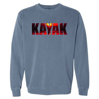 Kayak Cute Gift Garment-Dyed Sweatshirt