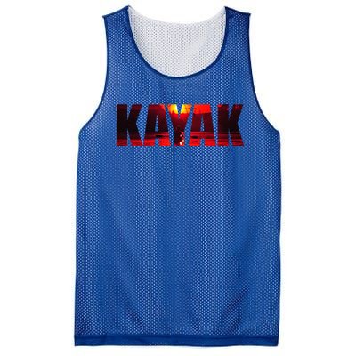 Kayak Cute Gift Mesh Reversible Basketball Jersey Tank