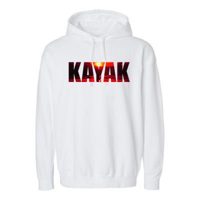 Kayak Cute Gift Garment-Dyed Fleece Hoodie