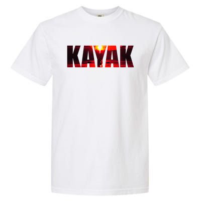 Kayak Cute Gift Garment-Dyed Heavyweight T-Shirt