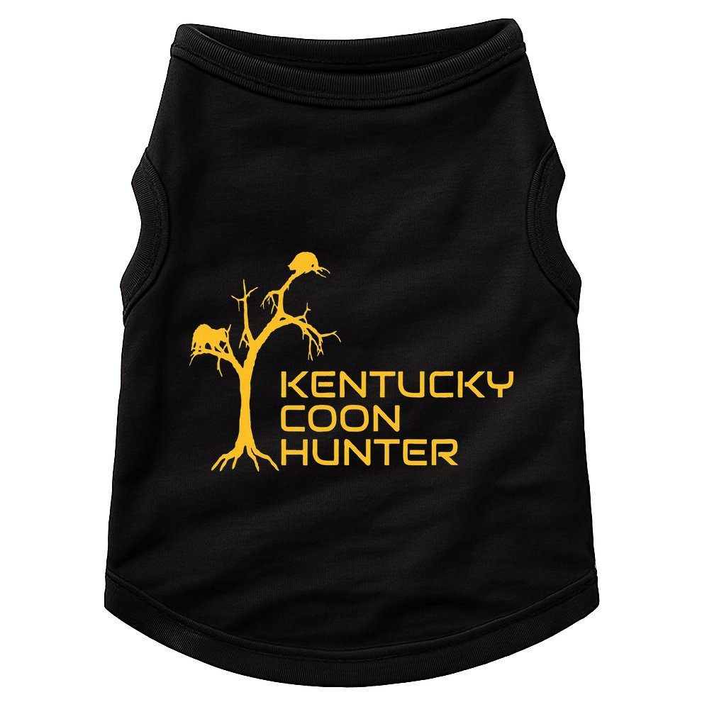 Kentucky Coon Hunter Fun Raccoon Hunting Doggie Tank