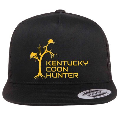 Kentucky Coon Hunter Fun Raccoon Hunting Flatbill Hat