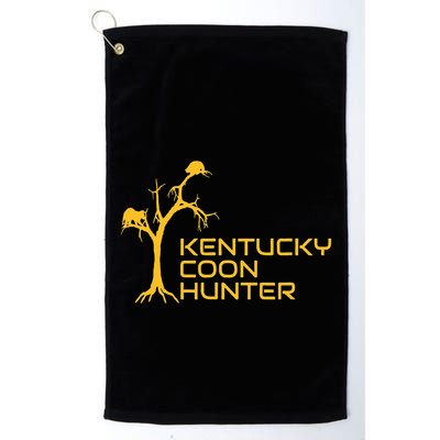 Kentucky Coon Hunter Fun Raccoon Hunting Golf Towel