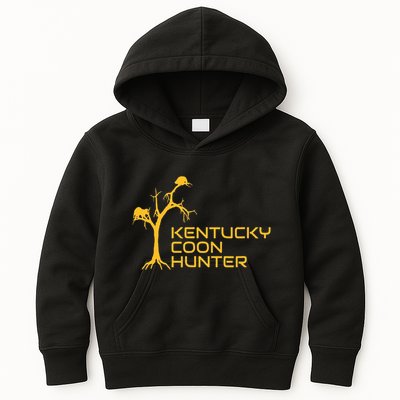 Kentucky Coon Hunter Fun Raccoon Hunting Kids Hoodie
