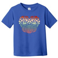 Knit Crocheter Heart Yarn Knitter Crocheting Lover Knitting Gift Toddler T-Shirt