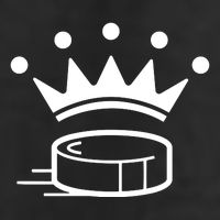 King Crown Hockey Puck Funny For Player Coach Fan Adult Drive Performance Visor