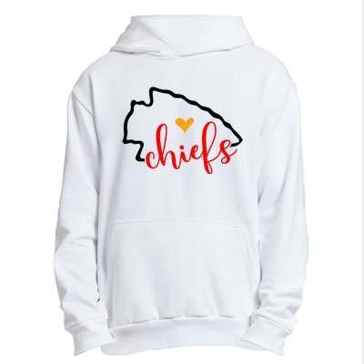 Kansas City Heart Kansas Football Kansas Lover Fan Urban Pullover Hoodie