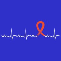 Kidney Cancer Heartbeat Kidney Cancer Awareness Ribbon Gift Toddler T-Shirt