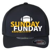 Kansas City Heart Pride Love Gift KC Sunday Funday Flexfit Unipanel Trucker Cap