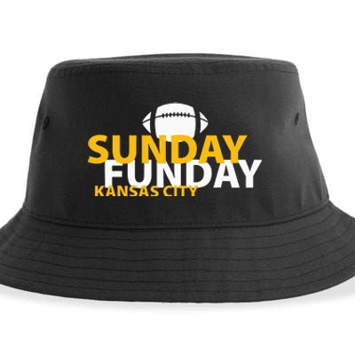 Kansas City Heart Pride Love Gift KC Sunday Funday Sustainable Bucket Hat