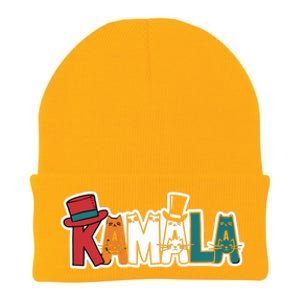 Kamala Cats Hats Fun Personalized Name Gift Knit Cap Winter Beanie