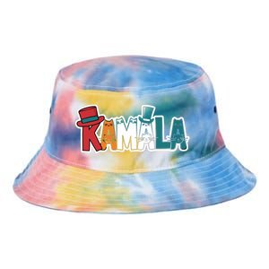 Kamala Cats Hats Fun Personalized Name Gift Tie Dye Newport Bucket Hat