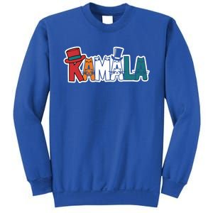 Kamala Cats Hats Fun Personalized Name Gift Sweatshirt