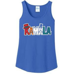 Kamala Cats Hats Fun Personalized Name Gift Ladies Essential Tank