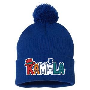 Kamala Cats Hats Fun Personalized Name Gift Pom Pom 12in Knit Beanie