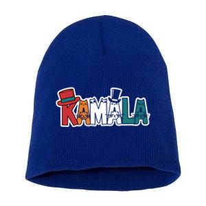 Kamala Cats Hats Fun Personalized Name Gift Short Acrylic Beanie