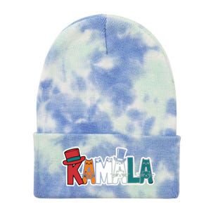 Kamala Cats Hats Fun Personalized Name Gift Tie Dye 12in Knit Beanie