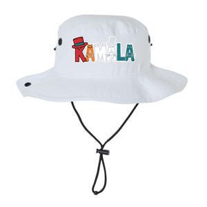 Kamala Cats Hats Fun Personalized Name Gift Legacy Cool Fit Booney Bucket Hat