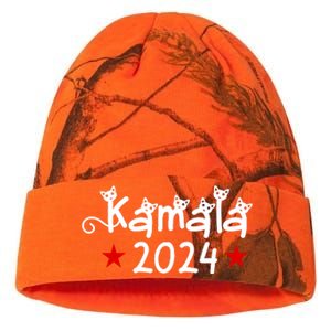 Kamala Cat Harris Walz 2024 Kati Licensed 12" Camo Beanie