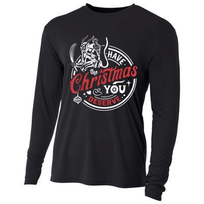 Krampus Christmas Have The Christmas You Deserve Xmas Cooling Performance Long Sleeve Crew