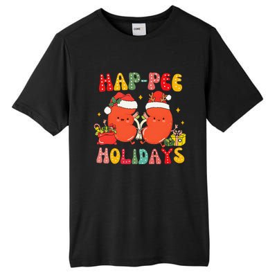 Kidney Christmas Happee Holidays Xmas Nurse Tall Fusion ChromaSoft Performance T-Shirt