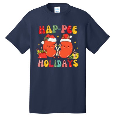 Kidney Christmas Happee Holidays Xmas Nurse Tall T-Shirt