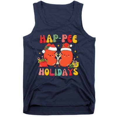 Kidney Christmas Happee Holidays Xmas Nurse Tank Top