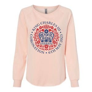 King Charles III Coronation 2023 Womens California Wash Sweatshirt