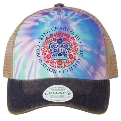 King Charles III Coronation 2023 Legacy Tie Dye Trucker Hat