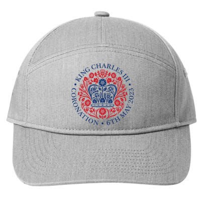 King Charles III Coronation 2023 7-Panel Snapback Hat