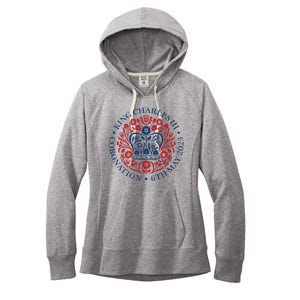 King Charles III Coronation 2023 Women's Fleece Hoodie